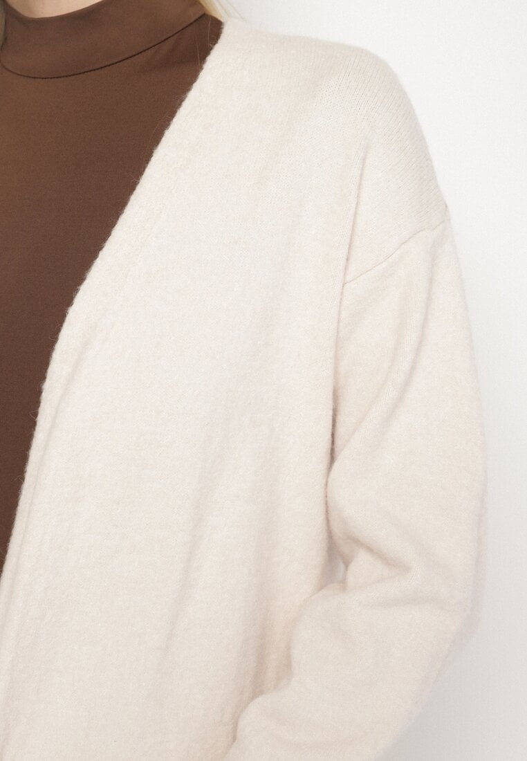 Cardigan Alb
