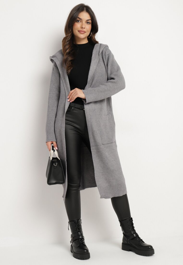 Cardigan Gri