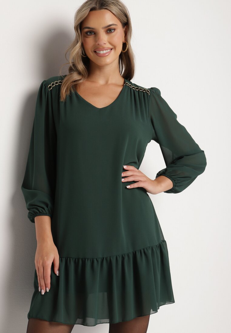 Rochie Verde închis