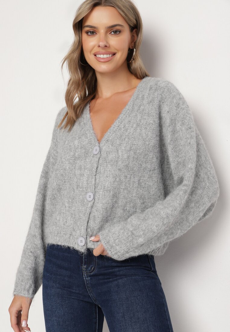 Cardigan Gri deschis