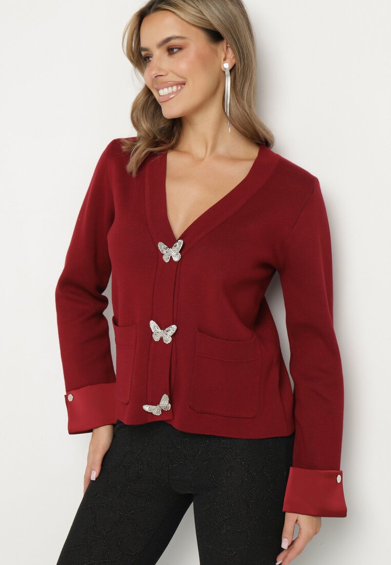 Cardigan Roșu