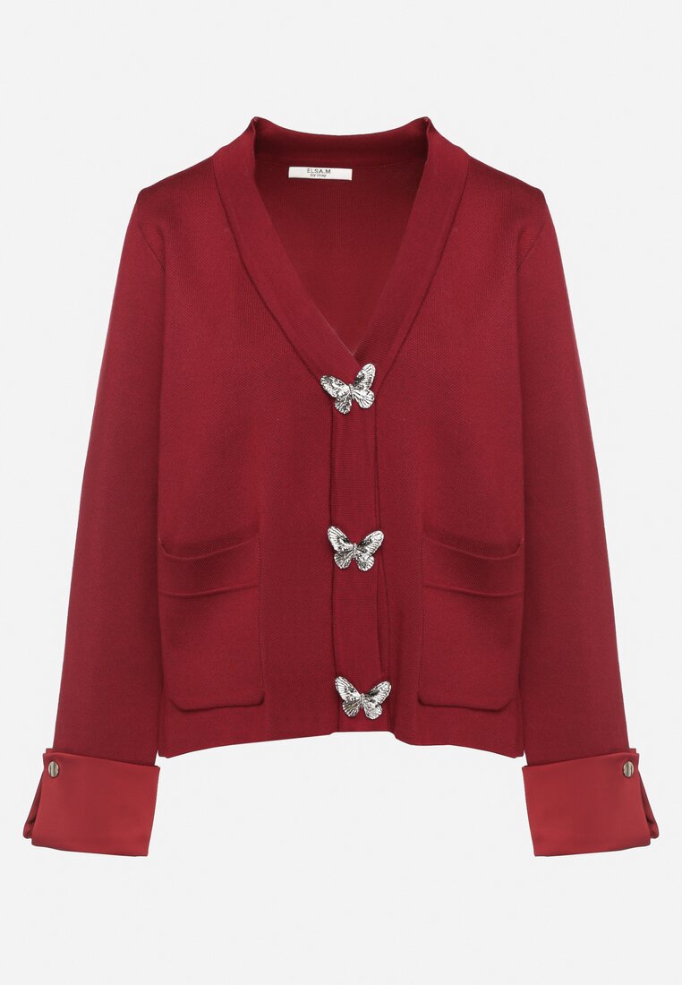 Cardigan Roșu