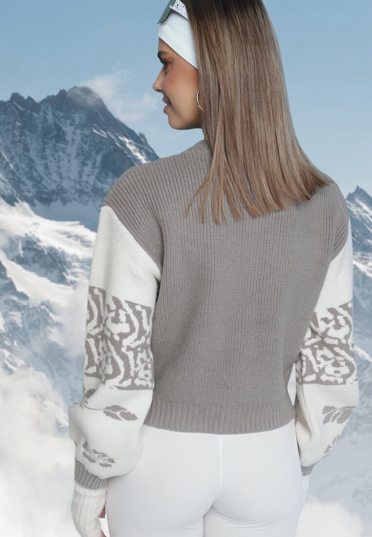 Cardigan Gri