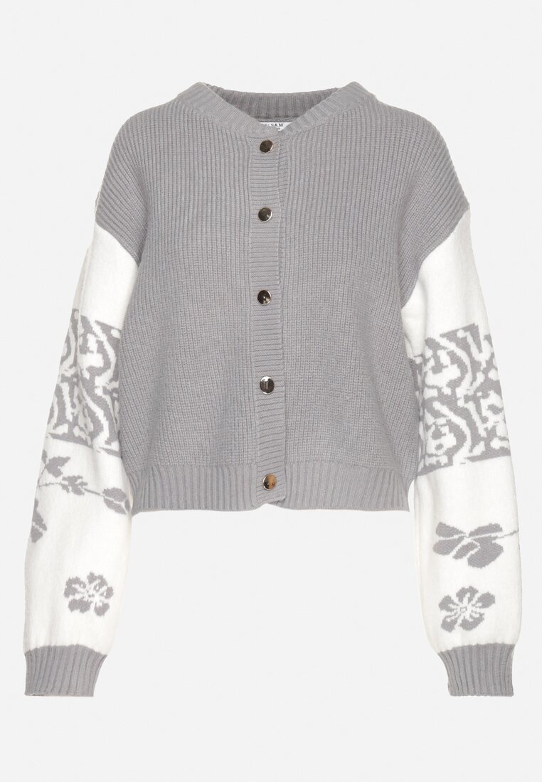 Cardigan Gri