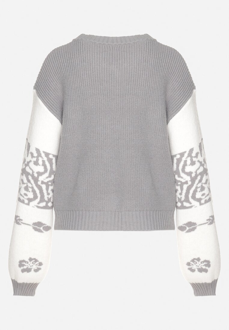 Cardigan Gri