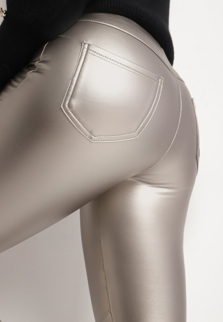Pantaloni Argintii
