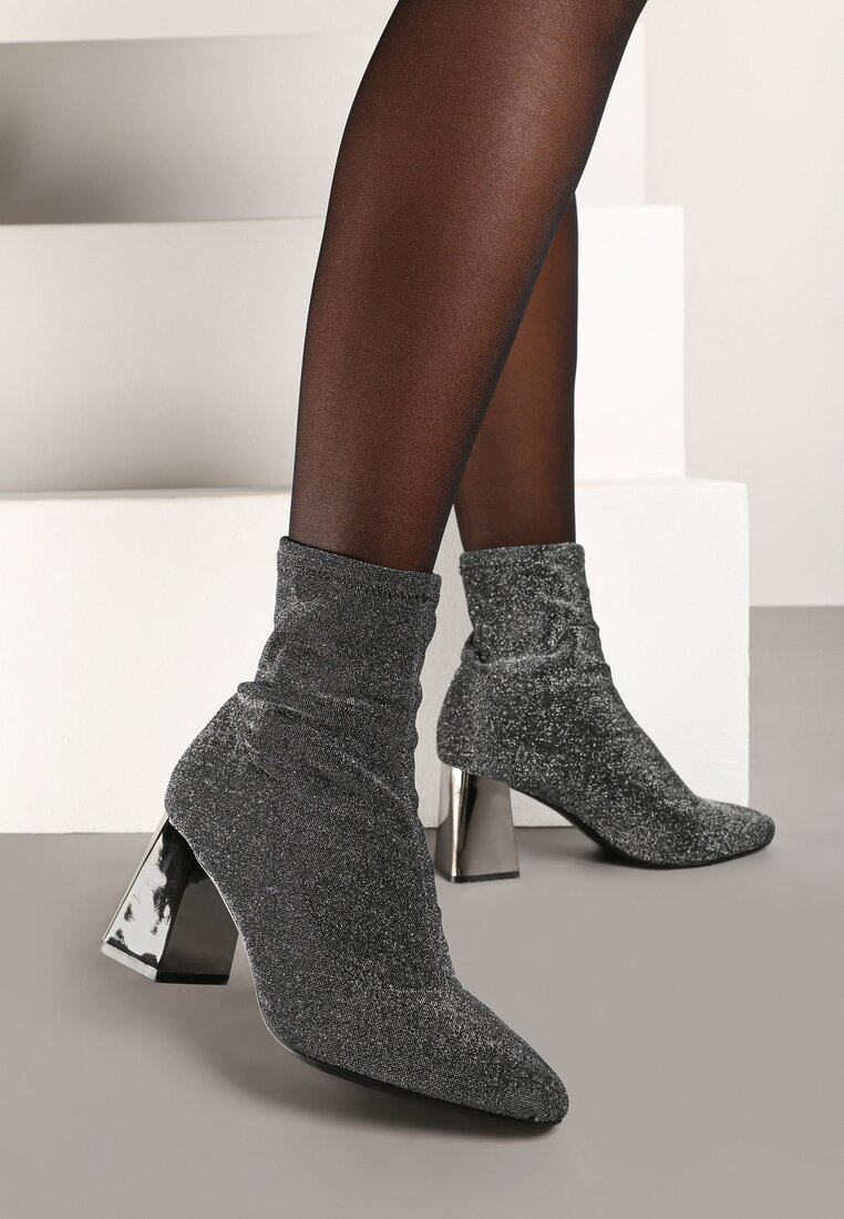Botine Argintii