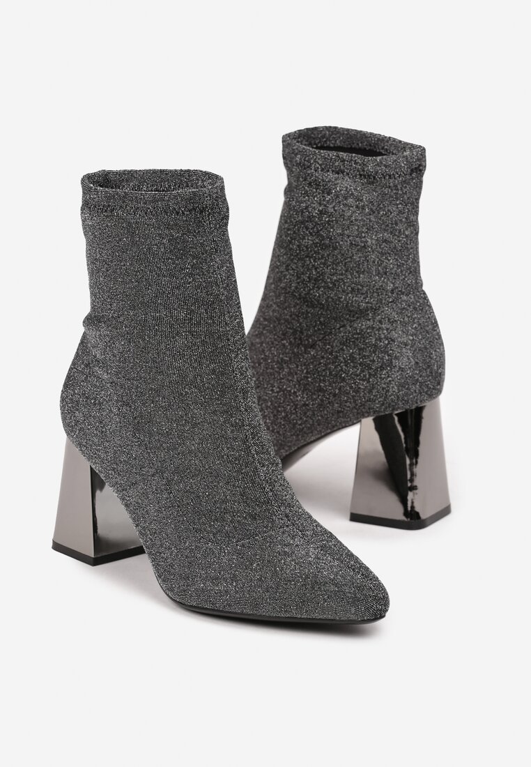 Botine Argintii