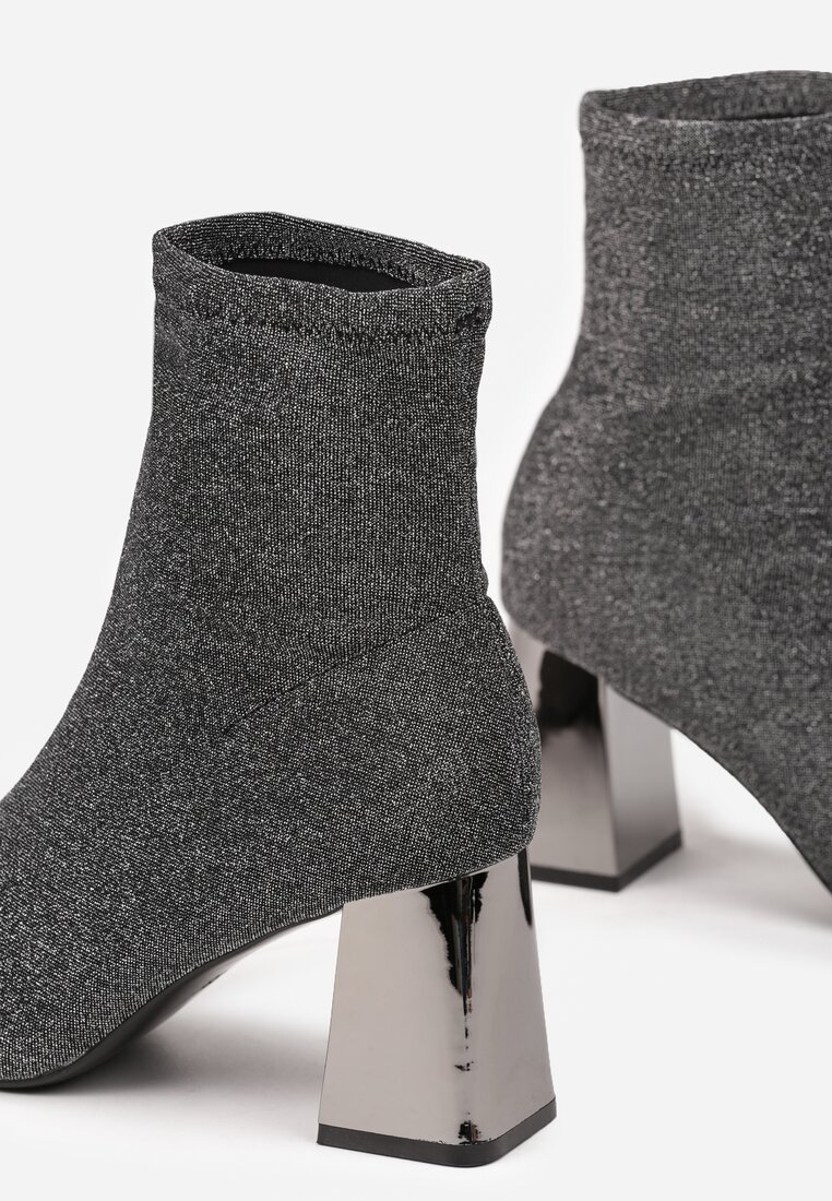 Botine Argintii