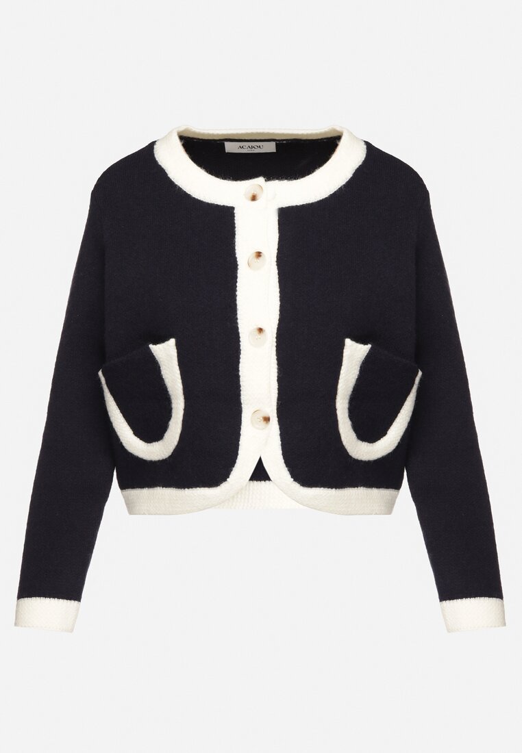 Cardigan Bleumarin