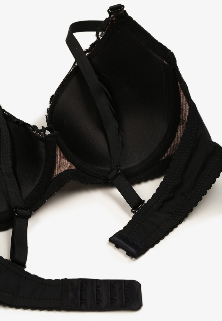 Sutien Negru cu bej