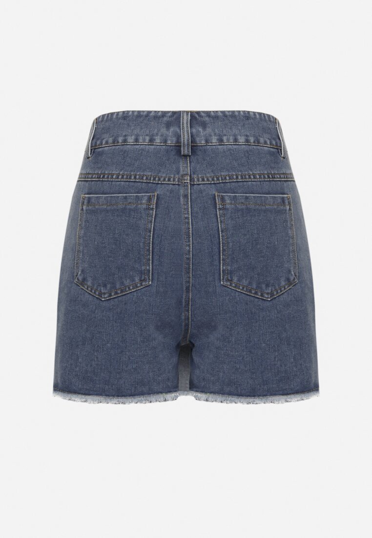Pantaloni scurți Bleumarin