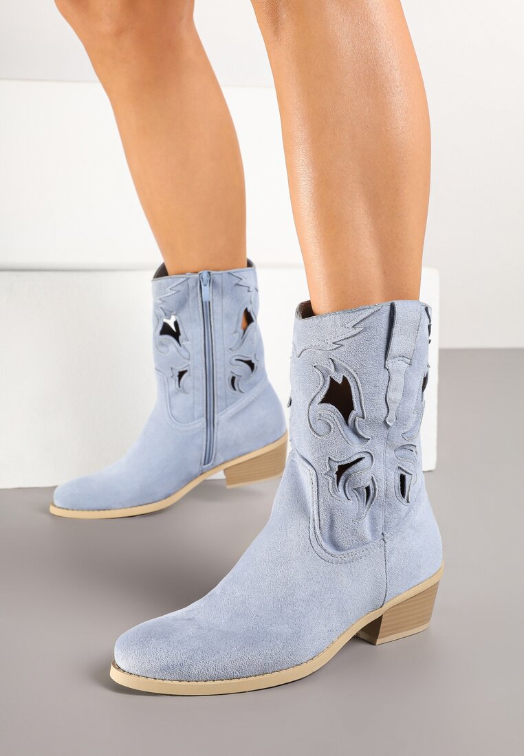 Botine Albastre