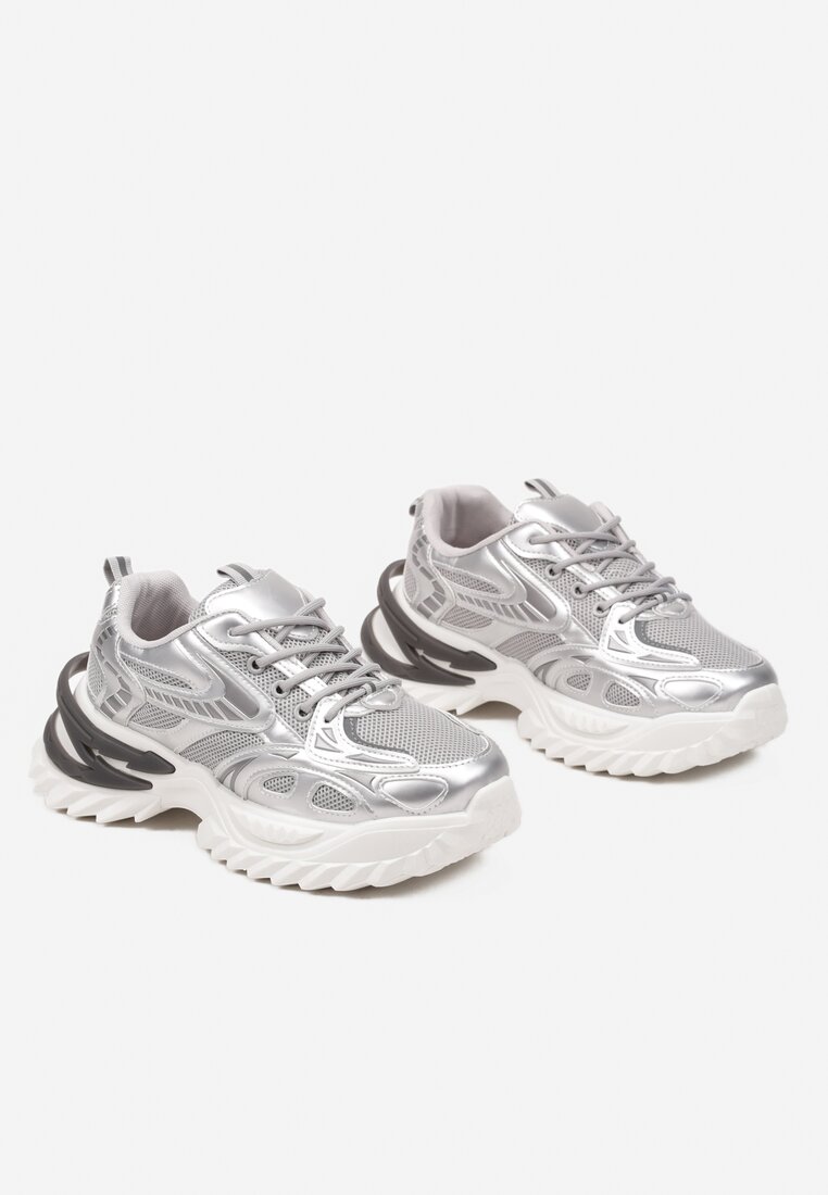 Sneakers Argintii