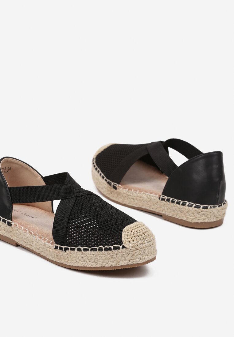 Fekete Espadrilles