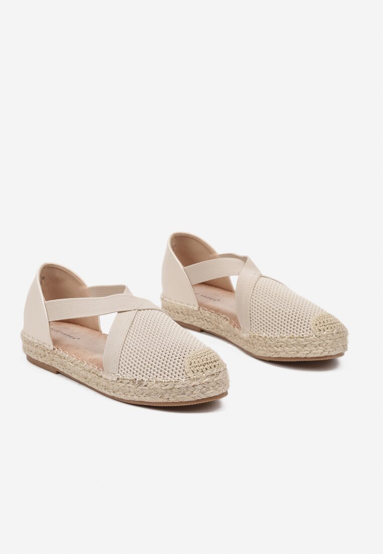 Espadrile Bej