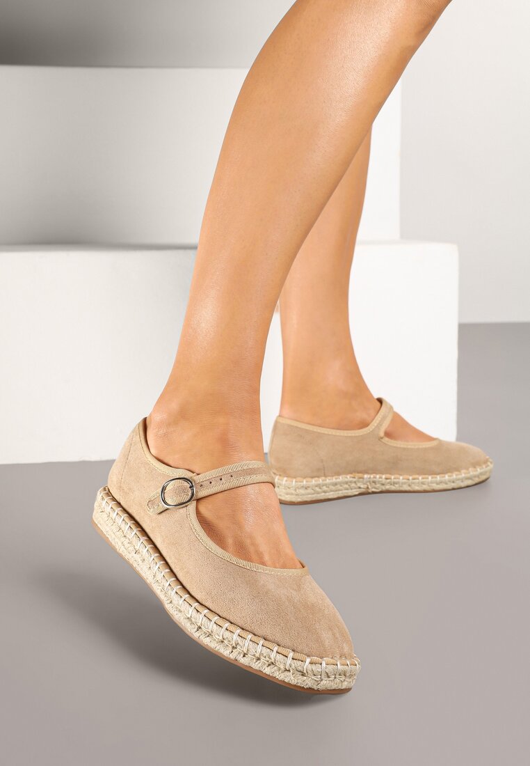 Espadrile Bej închis
