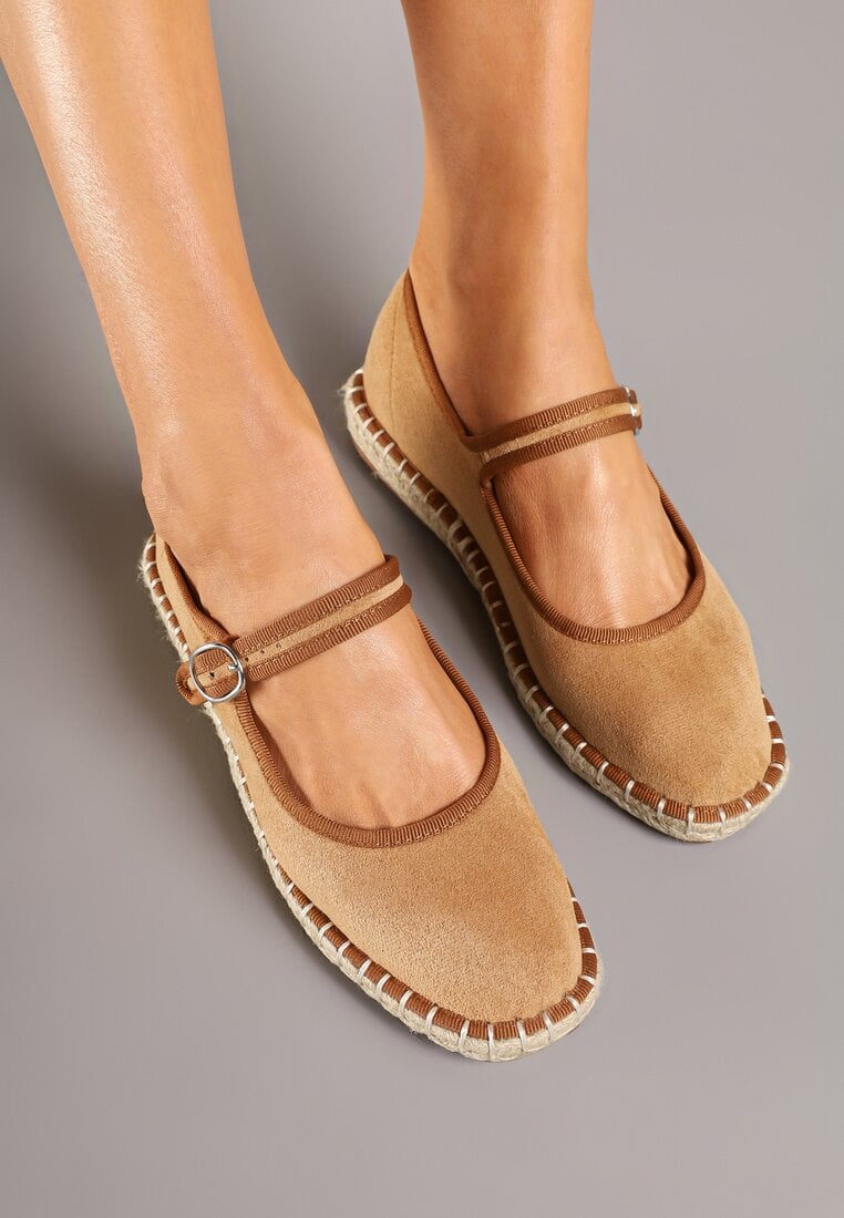 Barna bézs Espadrilles