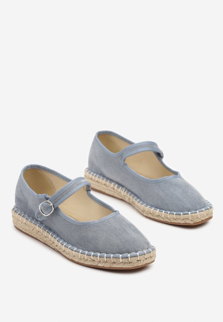 Kék bézs Espadrilles