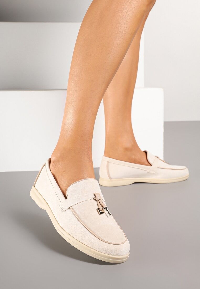 Mocasini Bej