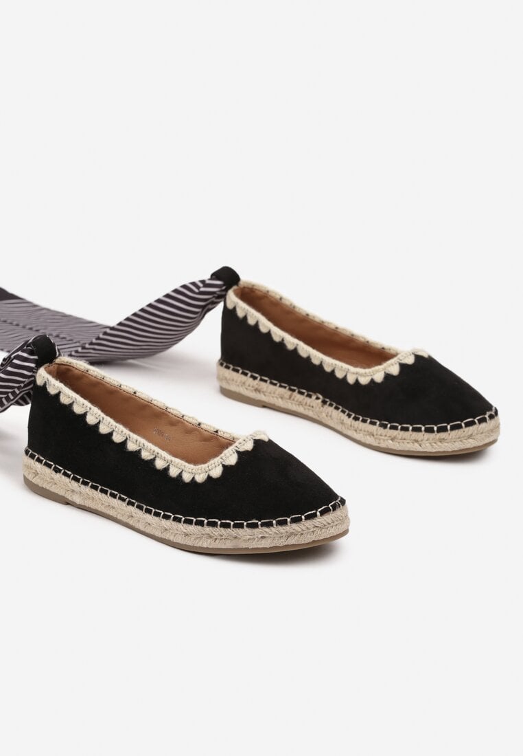 Espadrile Negre