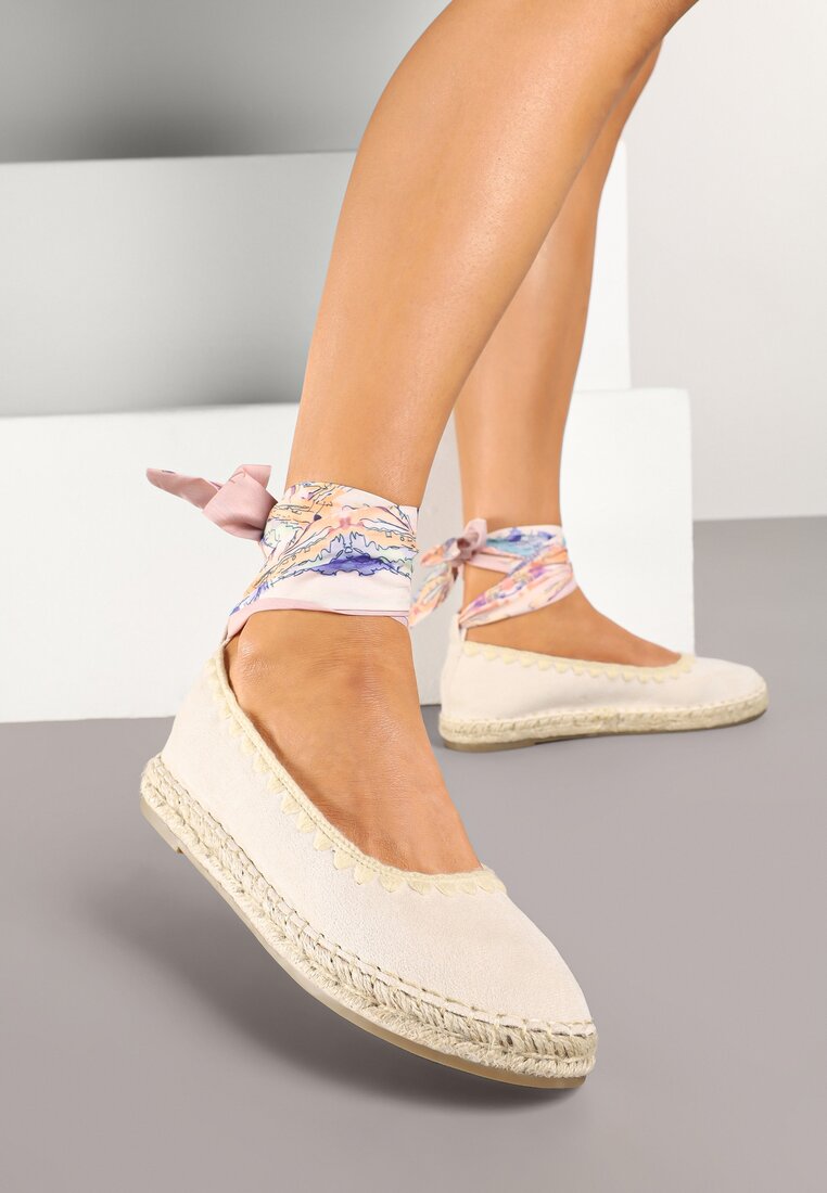 Espadrile Bej
