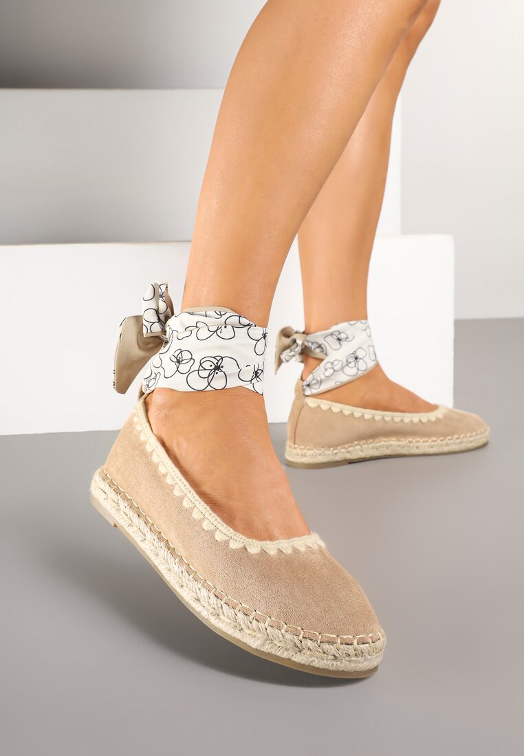 Espadrile Bej închis
