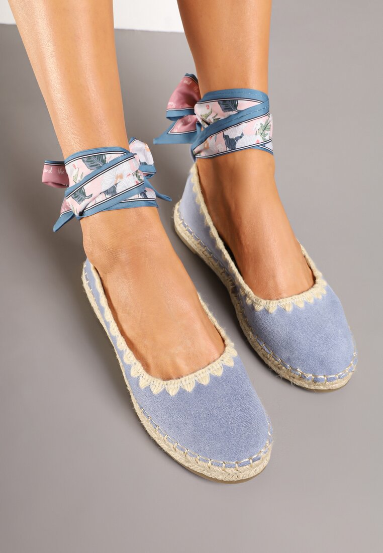 Espadrile Albastre