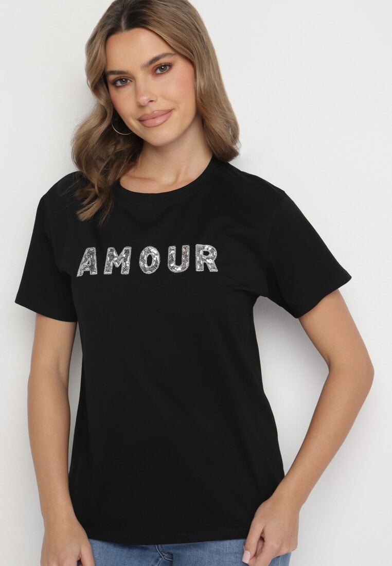 T-shirt Negru