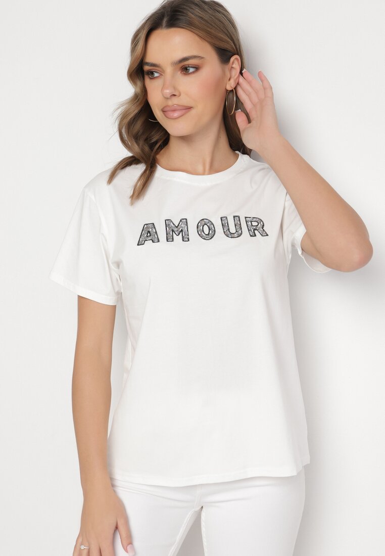 T-shirt Alb