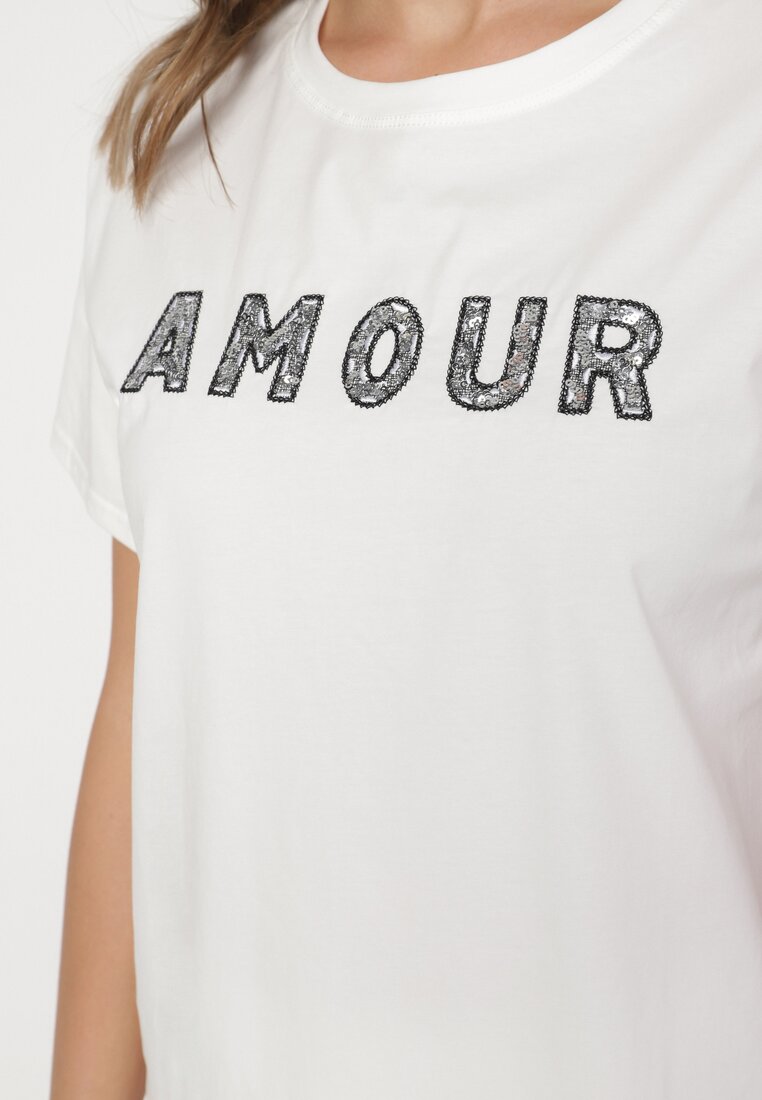 T-shirt Alb