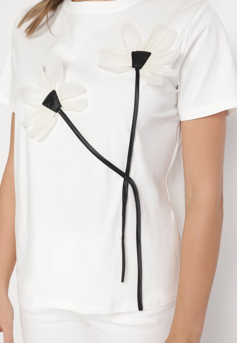 T-shirt Alb