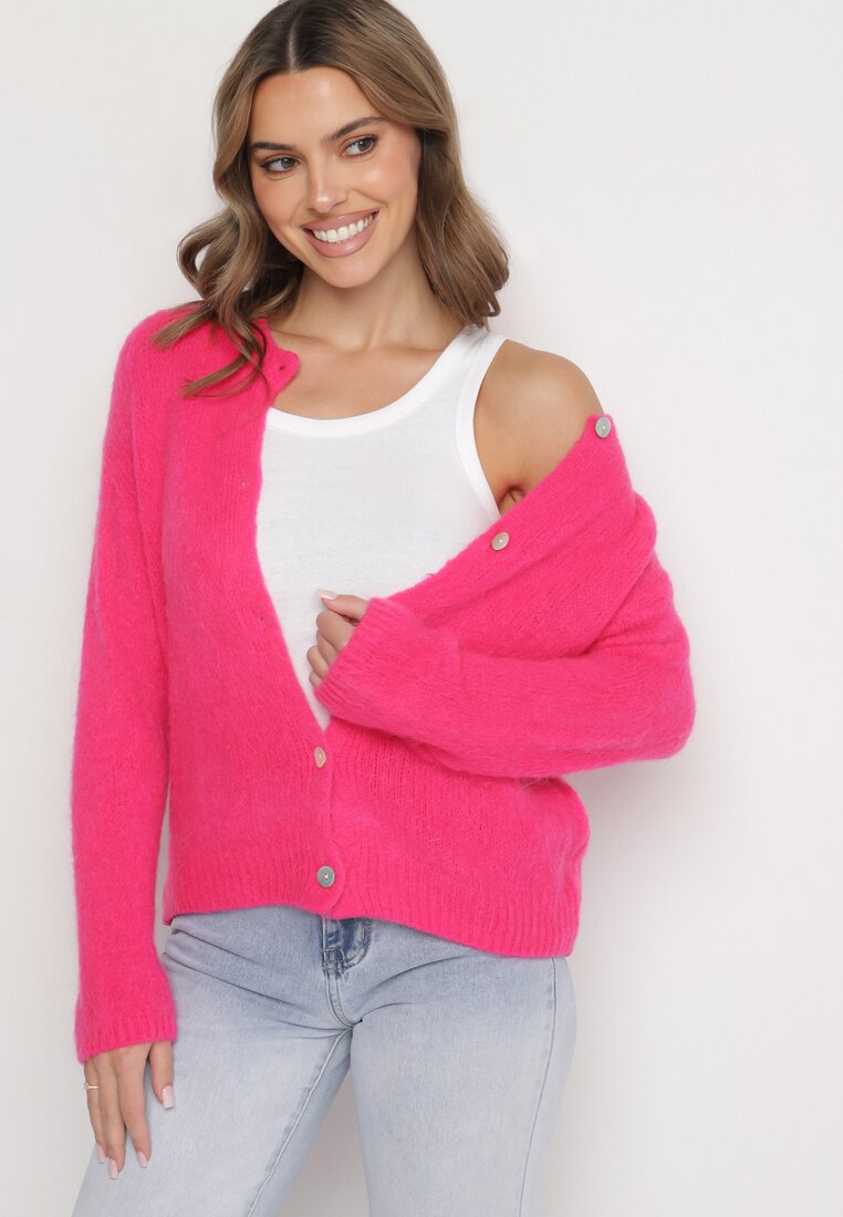 Pink Kardigán