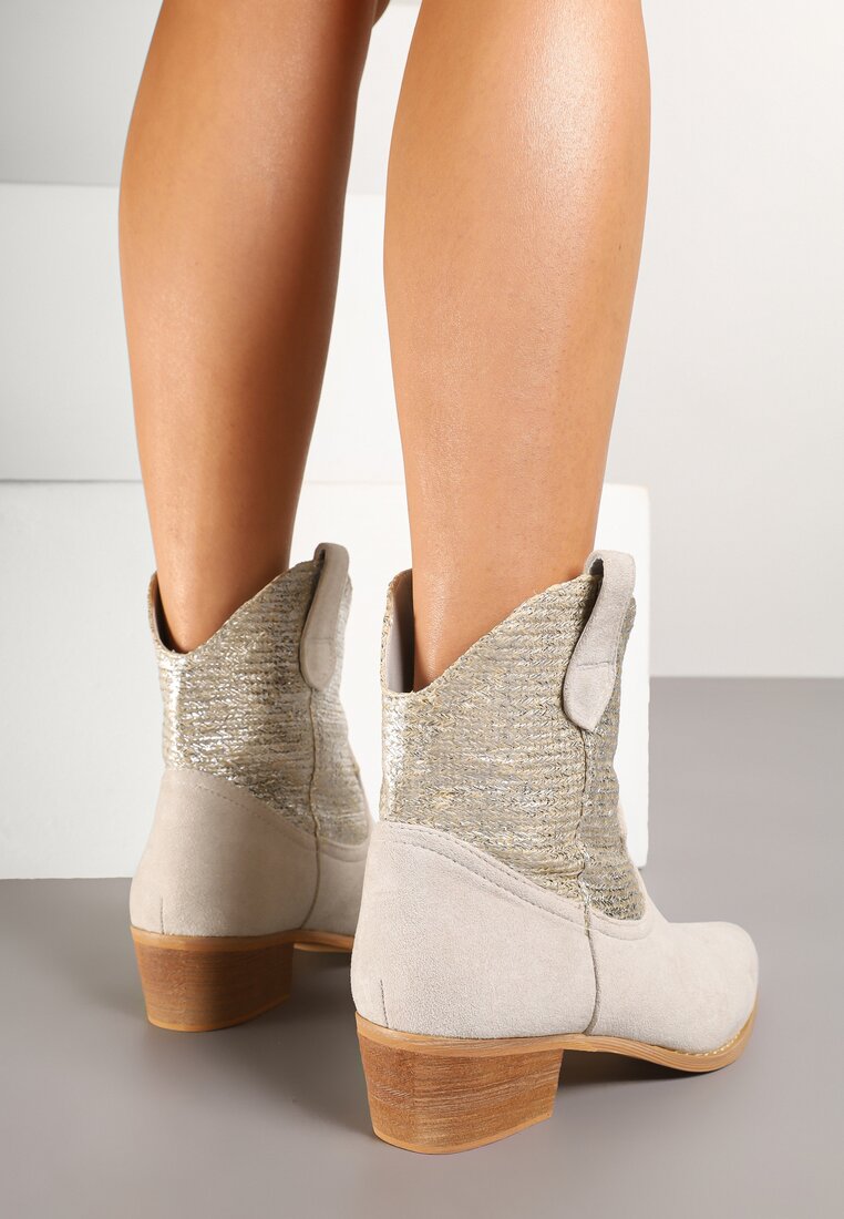Botine Argintii
