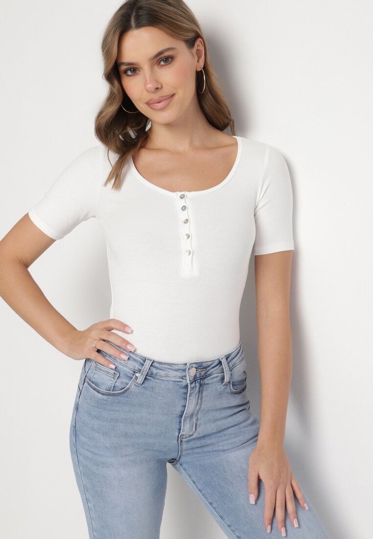 T-shirt Alb