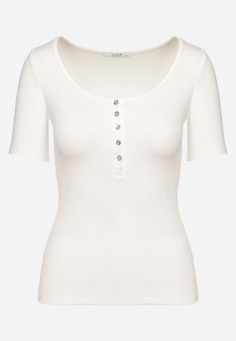 T-shirt Alb