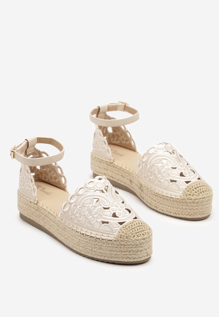 Espadrile Bej