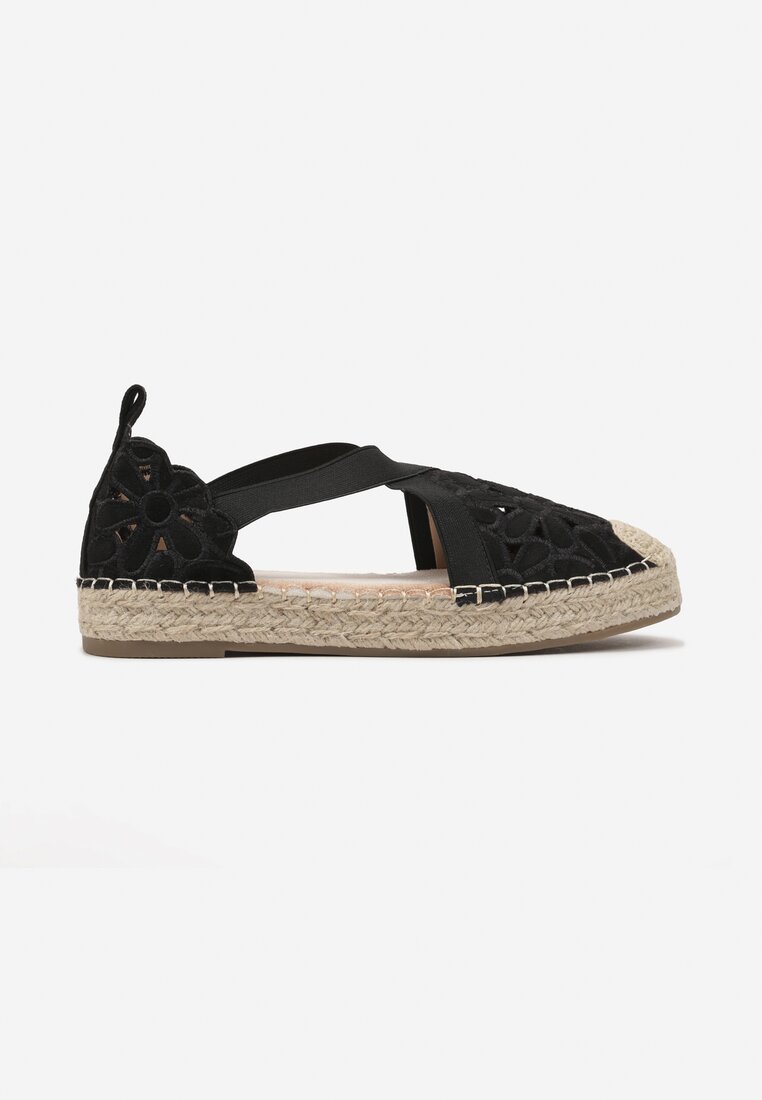 Fekete Espadrilles