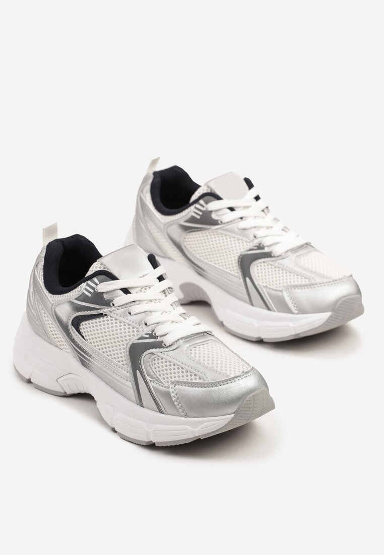 Sneakers Argintii
