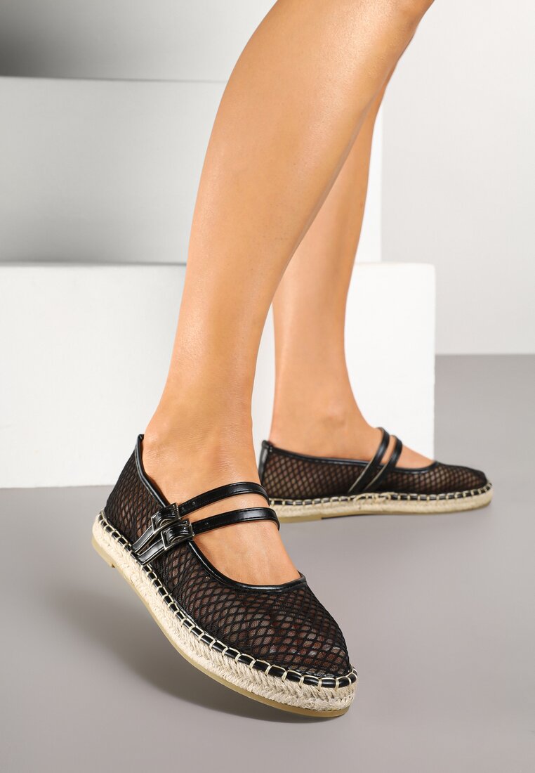 Espadrile Negre