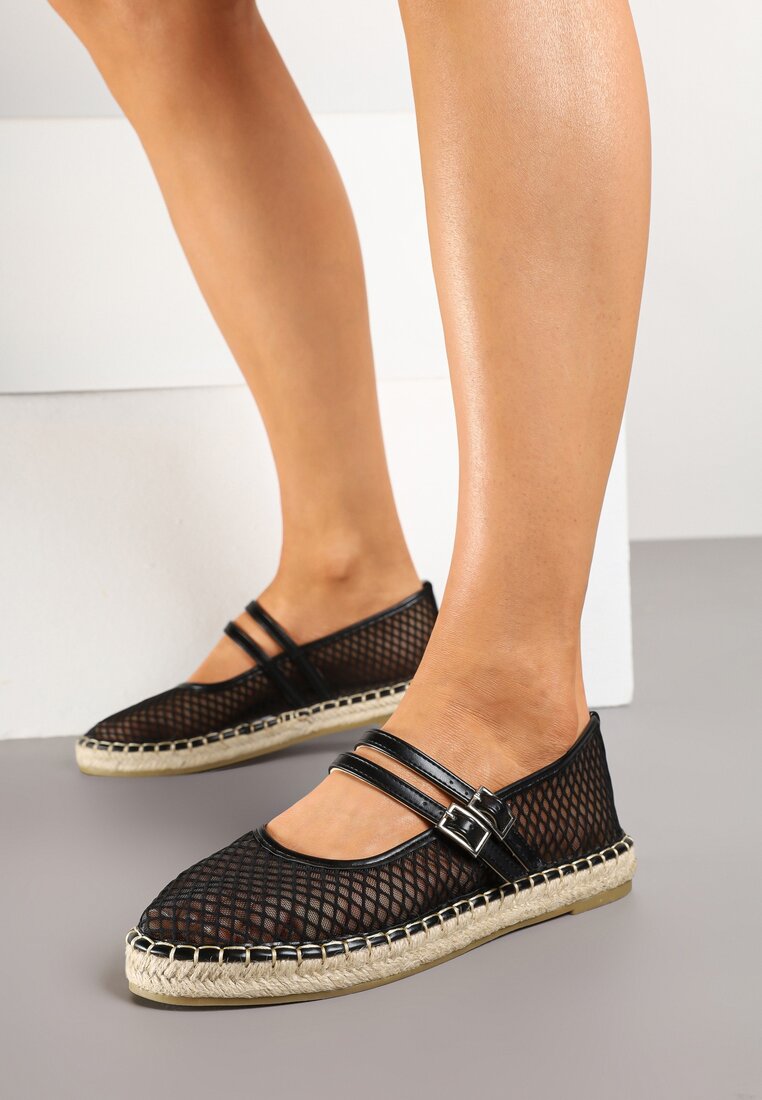 Espadrile Negre