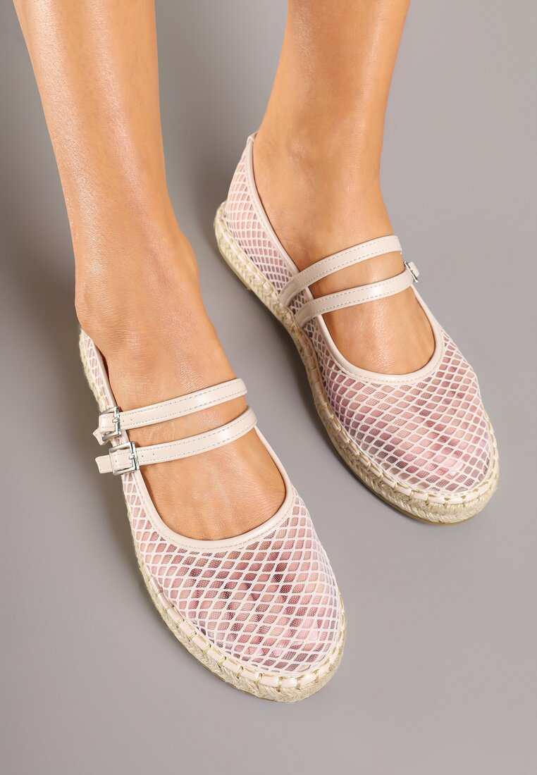 Espadrile Bej