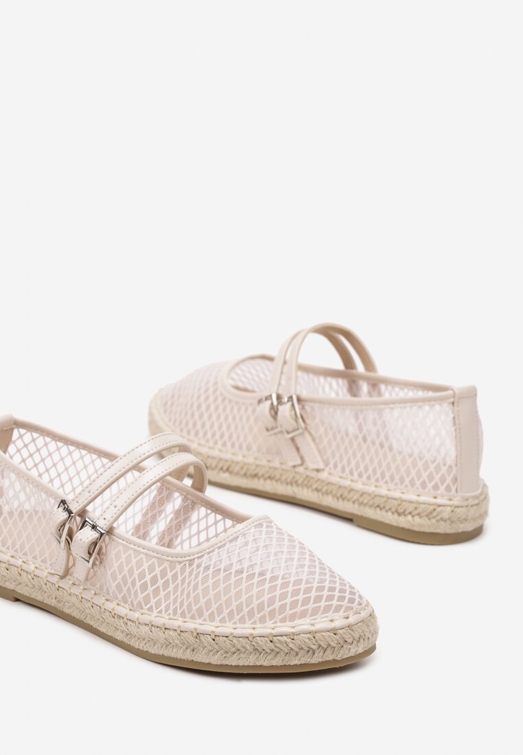 Espadrile Bej