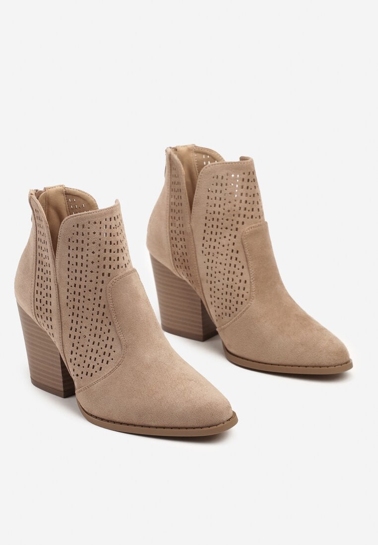Botine Bej închis