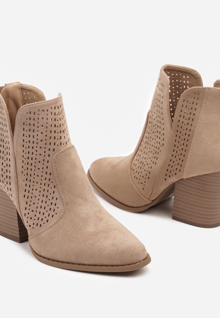 Botine Bej închis