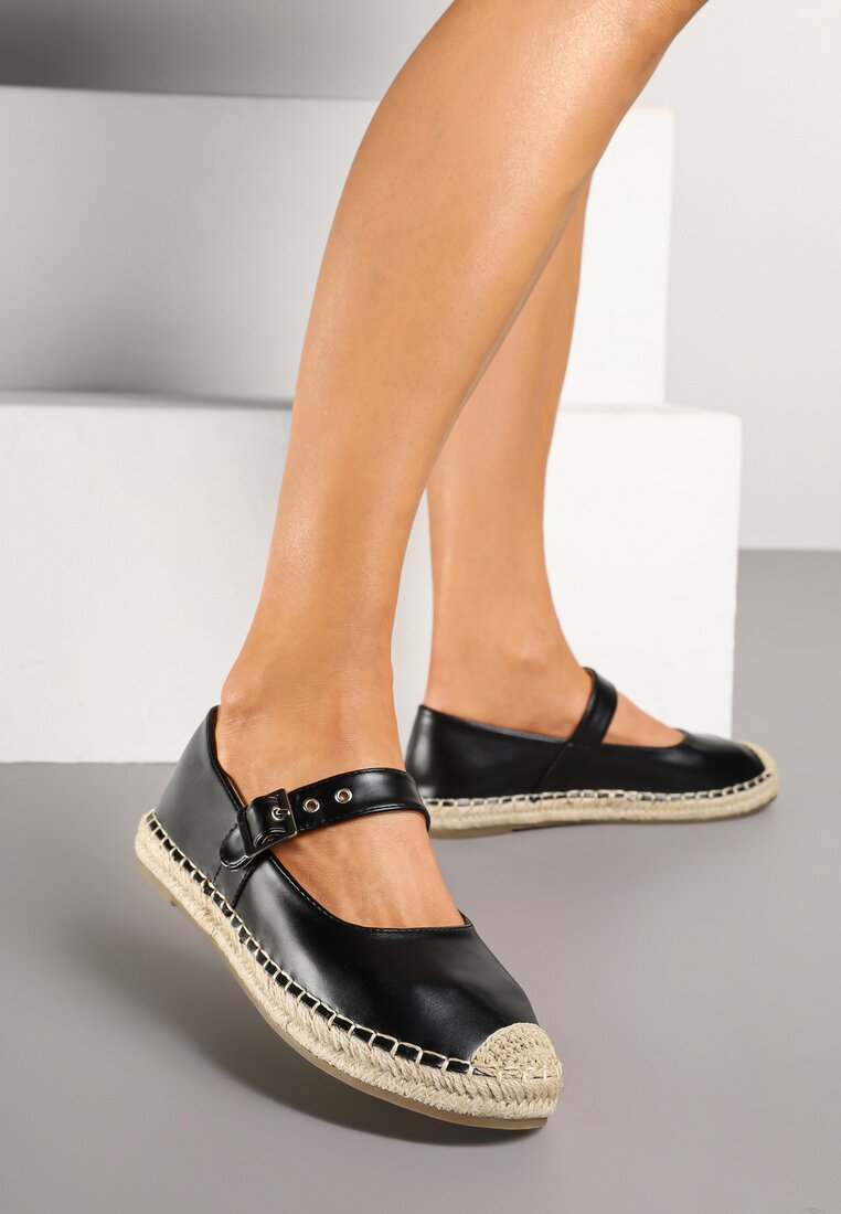 Espadrile Negre