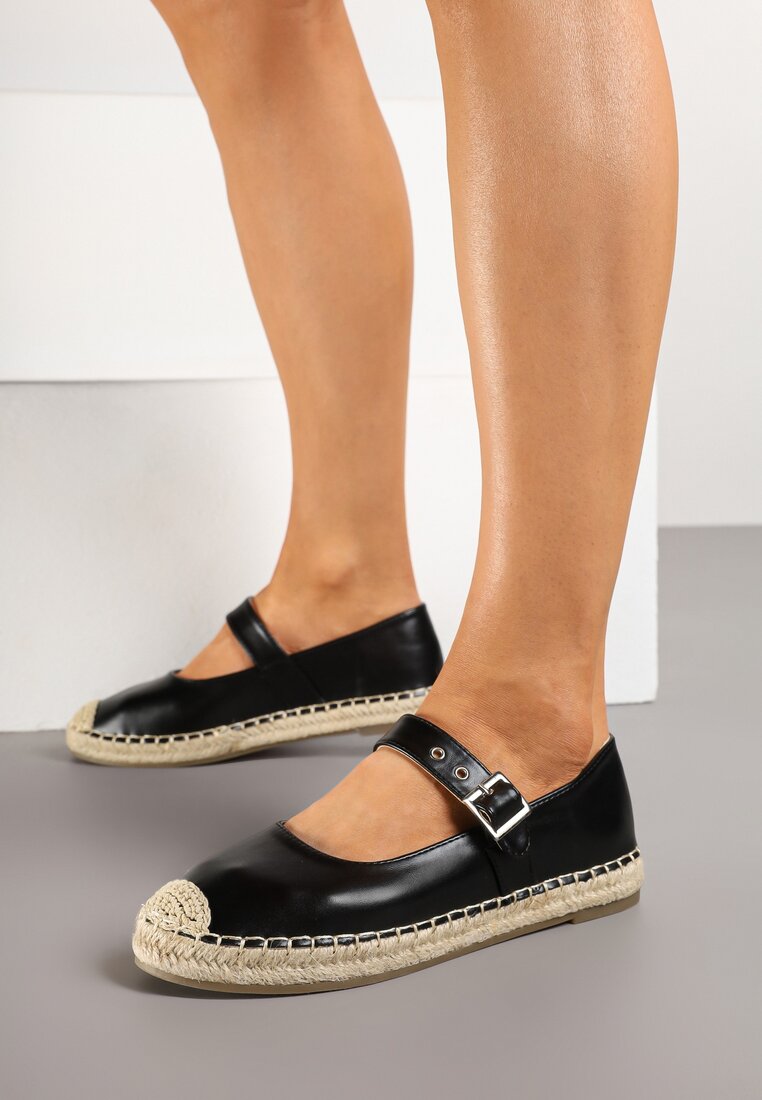 Espadrile Negre