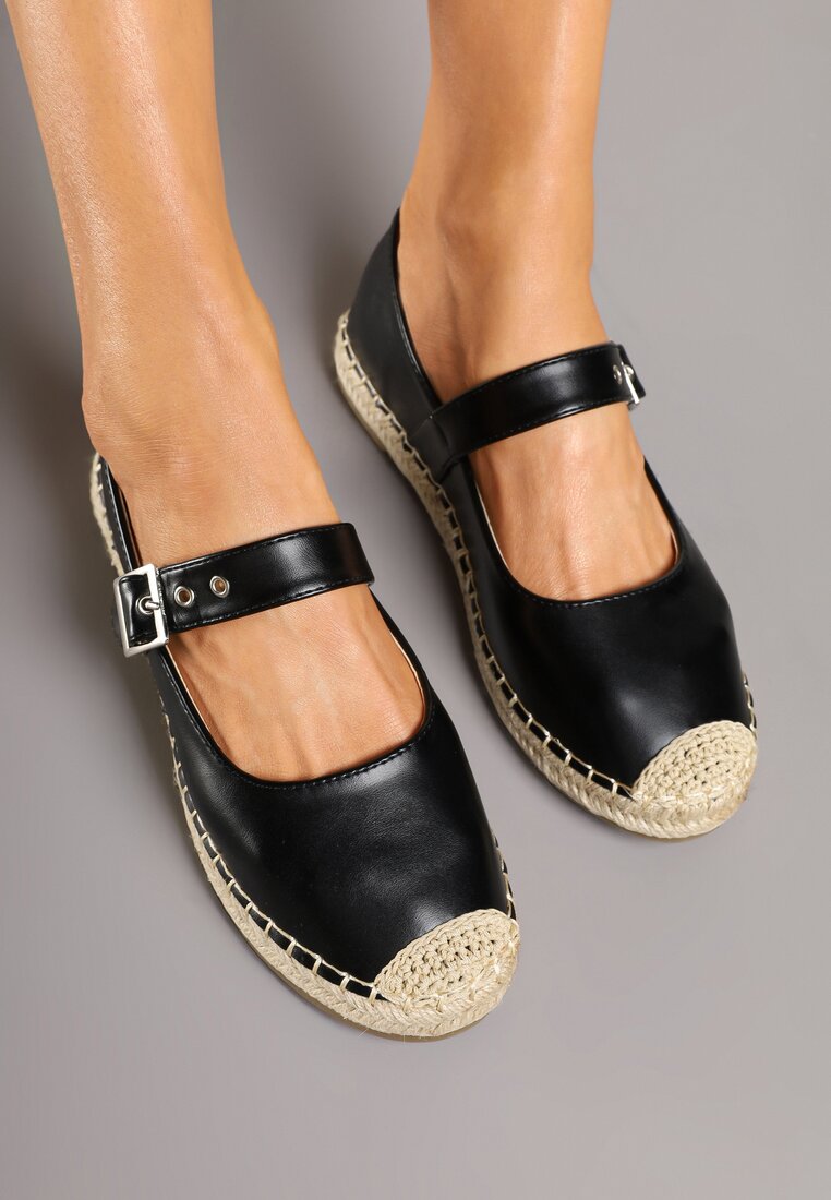 Espadrile Negre