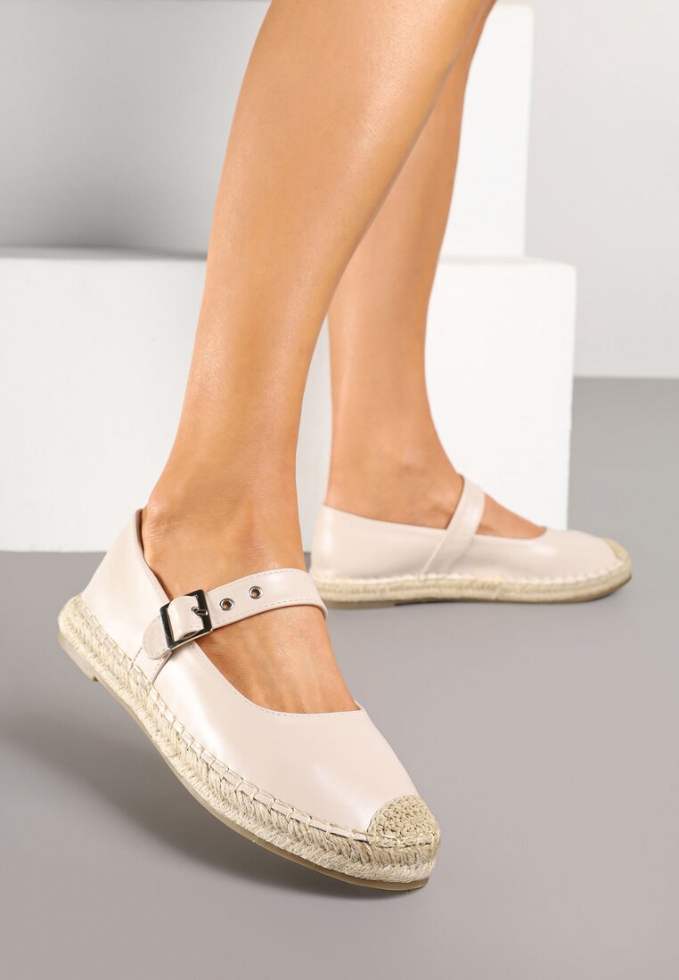 Espadrile Bej