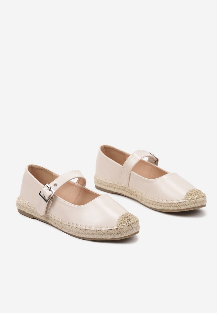 Espadrile Bej